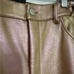 Revolve NICHOLAS Valeria Metallic Side Lace Up Pants Iridescent Pink High Rise Size 2 Photo 7