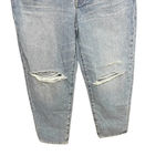 Madewell The Dadjean Destroyed Edition Jeans Dustin Wash Size 27 Photo 4