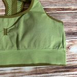Fabletics  Bianca Thyme Yellow Green Seamless Sports Bra Photo 11