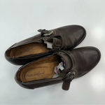 Natural Soul by‎ Naturalizer CARLO Heeled Loafer 8.5M Brown Slip On Academia Size 8.5 Photo 6