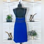 Sue Wong Nocturne Beaded Cocktail Dress Royal Blue Size 10 Photo 2