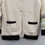 Columbia  Aura Dora 3/4 sleeve cardigan embroidered sleeves sweater women's S NWT Photo 3