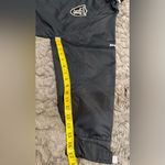 NFL On Field Reebok RAIDERS Football AFC Women’s Windbreaker Jacket. Hidden hood Black Size M Photo 5