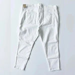 Madewell  Petite High Rise Skinny Jeans White Step Hem Plus Size 36P NWT Photo 8