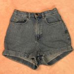 American Apparel  Jean Shorts High-Waisted Photo 0