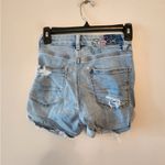 American Eagle curvy mom short Distressed jean shorts size 000 Photo 1