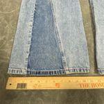 American Eagle Low Rise Baggy Flare Jeans Sz 2 Y2K Hippie 2 Tone Festival Grunge Photo 6