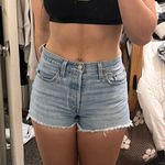 Levi’s 501 Mid-Rise Denim Shorts Photo 0