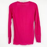 American Eagle Womens Y2K Bella Swan Twilight Waffle Knit Thermal Henley Top S Photo 5