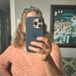 Pink & aqua paisley headband handmade necktie cottagecore granola girl hippie Blue Photo 2