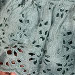 Free People Light Blue Lace Crop Top Photo 4