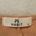 Women’s Peach Habit Jumpsuit Orange Size L Photo 2