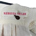 Rebecca Taylor Cream Black Sheath Dress Size 4 Photo 7