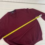 Club Room Estate Merino Wool Burgundy V Photo 4