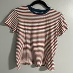 Velvet Tees Velvet Multicolor Striped Tee Photo 0