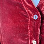 Natural Life  Laid Back Velvet Button Down Top Photo 4