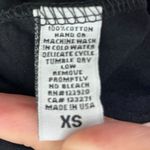 SoulCycle NWT Je T’aime Graphic Tank Top Extra Small Black Cotton Workout Gym Photo 6