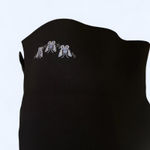 Rave City Vintage Y2K Black mini skirt with butterflies Size medium Photo 1