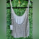 Lauren Moshi - Zena Deep Back All Over Evil Eye Tank - NWT | Oversized Small Photo 7