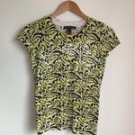 INC International Concepts Knit Top Size M Medium Womens Sequin Blouse Stretchy Black Photo 1