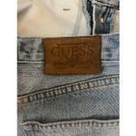 Guess ‎ Jeans Vintage Light Wash Frayed Hem Button Fly Denim Shorts Size 8/29 Photo 4