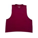 Spiritual Gangster  berry purple sleeveless tank top size M/L Photo 10