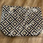 Summer & Rose  Blue Aztec Rope Tote Photo 1