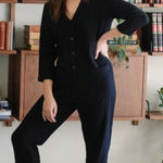 Rachel Pally  cotton gauze troy lounge jumpsuit L Photo 0