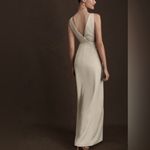 BHLDN Anthropologie  Women’s Piper Maxi Dress in Champagne Cream Off White Sz 14 Photo 4