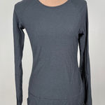 New Balance  Women's Charcoal Long Sleeve Top Photo 0