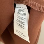 Fifteen Twenty  BROWN SATIN DRAPED CAMI SMALL Photo 4