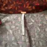 Free People  Moss Green Floral MIDI Dress Size Small Photo 7