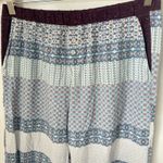 Victoria's Secret  Patchwork Plaid PJ Pajama Lounge Cozy Boho Pants Photo 4