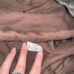 Serotonin Supply Brown Hoodie with Graphic Print “Spread Serotonin” Large Photo 4