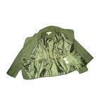 Decree  Forest Green Double-Breasted Pea Coat Photo 4