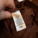 BP  Women’s 31 Brown Cotton Blend Wide Leg Cargo Pants Trousers New Photo 8