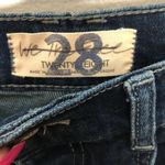 Free People NWT We the Free  high rise button fly skinny blue jeans dark wash Photo 4