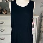 Active Life  Black Tank Drape Wrap Back Womens Small Photo 3