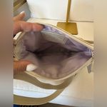 Coach  LEATHER CROSSBODY BAG Cream and White Photo 8