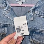 Forever 21 Rhinestone Jean Jacket Photo 2