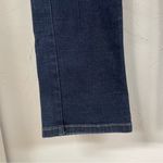 Authentic Denim Dark Wash Straight Leg Jeans Womens 10P Blue Denim Fall Casual Photo 2