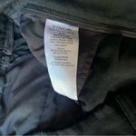 Vince Pull On Elastic Waist Faux Closure High Waist Semi-Satin Black Pants Photo 5