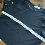 Vintage Elegant Black Top with Pearl Accents on short sleeves Photo 5