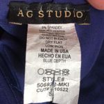 AG STUDIO Navy halter neck cutout back maxi dress size small Blue Photo 10