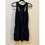 Amanda Uprichard  Cargo Dress Black‎  Size P Black Athlesiure Casual Photo 1