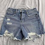 Amazon Organic Blue High Waisted Denim Jeans Photo 1