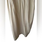 Zac Posen Cream One Shoulder Sheath Cocktail Dress Size 2 Photo 2
