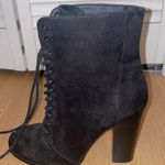JustFab Black Booties Sz 8.5 Photo 3