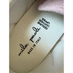 Mila Paoli Made In Italy Genuine Leather Upper Dusty Pink Sneakers Size 7.5 Photo 7