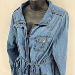 Black Label  c’est toi denim chambray jacket 1x Photo 3